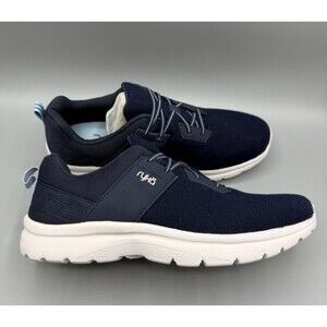 Ryka Navy Blue and White Women's Sneakers